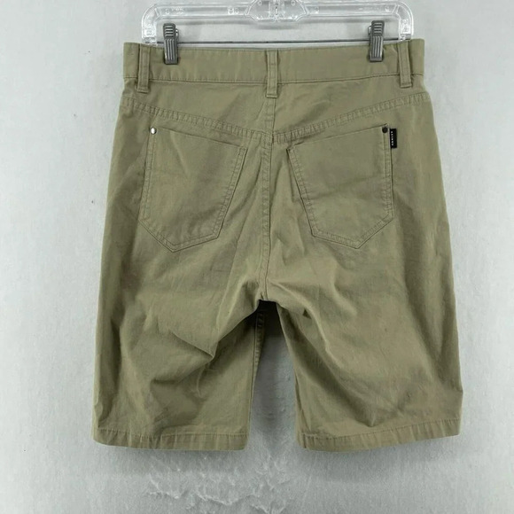 Oakley Shorts Men's Sz 30 Brown Regular Fit Mid-Rise Straight Leg Stretch - Picture 2 of 12